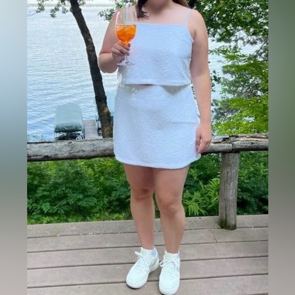 Abercrombie sequin squareneck set, Size L - Picture 3 of 5